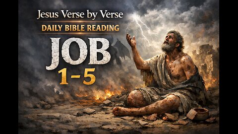 📖 Bible in a Year — Day 4: Job 1–5 (Suffering, Faith, and the First Questions)