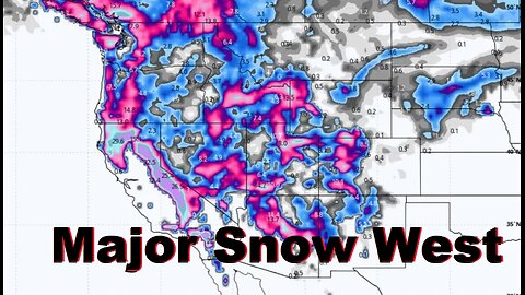 Major Winter Storm Aims to Bury the Sierra With Up to 6 Feet of Snow - G1 Geomagnetic Storm Watch!
