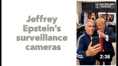 Jeffrey Epstein's surveillance cameras