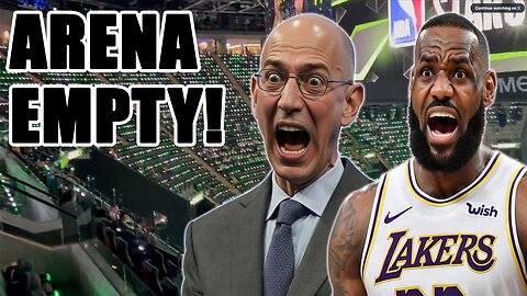 NBA gets EMBARRASSED as All Star Weekend has nothing but EMPTY SEATS! NOBODY WATCHED!