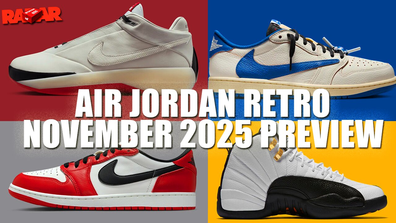 Air Jordan November 2025 Release Dates 👀🔥