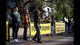 "F**k Trump"- Students in Los Angeles protest Trump immigration policies