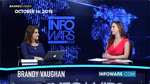 [Oct 2015] INFOWARS: Brandy Vaughan (Ex Merck Rep) interview w/ Lee Ann McAdoo (vaccine mandates)