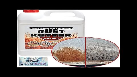 Rust Kutter- Gallon Stops Rust and Converts Rust Spots to Leave Review