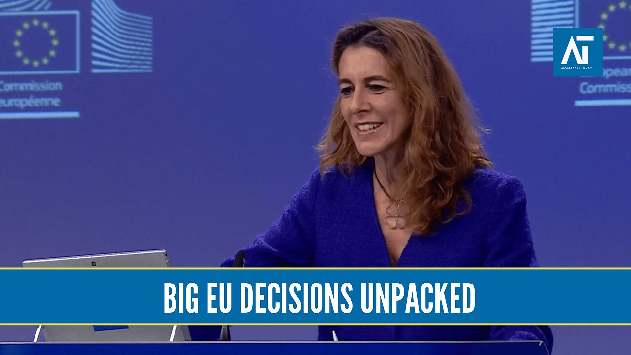 EU Press Briefing: Peace Plan Debates, Africa Summit & Major Q&A | Europe Politics | AT World News