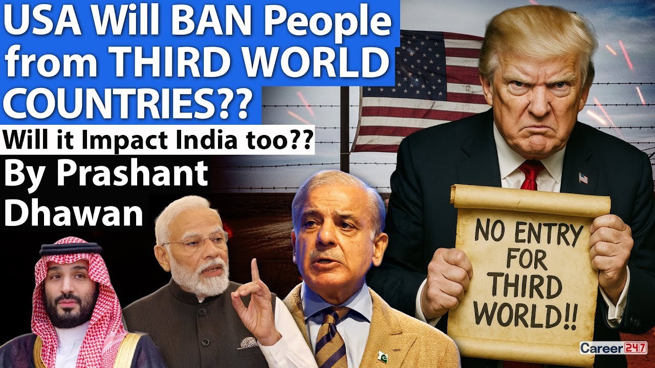 USA Will BAN People from THIRD WORLD COUNTRIES