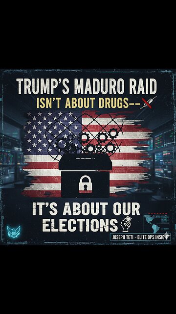 Trump’s Maduro Raid Isn’t About Drugs—It’s About Our Elections