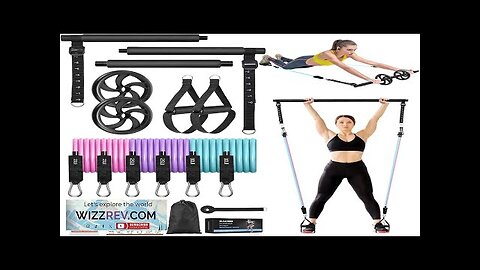 Zacro Pilates Bar with Resistance Bands Pilates Bar with Ab Roller Review