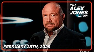 THE ALEX JONES SHOW - 2/28/2025: AG Pam Bondi Has Confirmed That Former FBI Director James Comey Is The Leader Of An Ongoing Deep State Coup Inside The FBI & Is Behind The Illegal Withholding Of The Epstein Case Files!