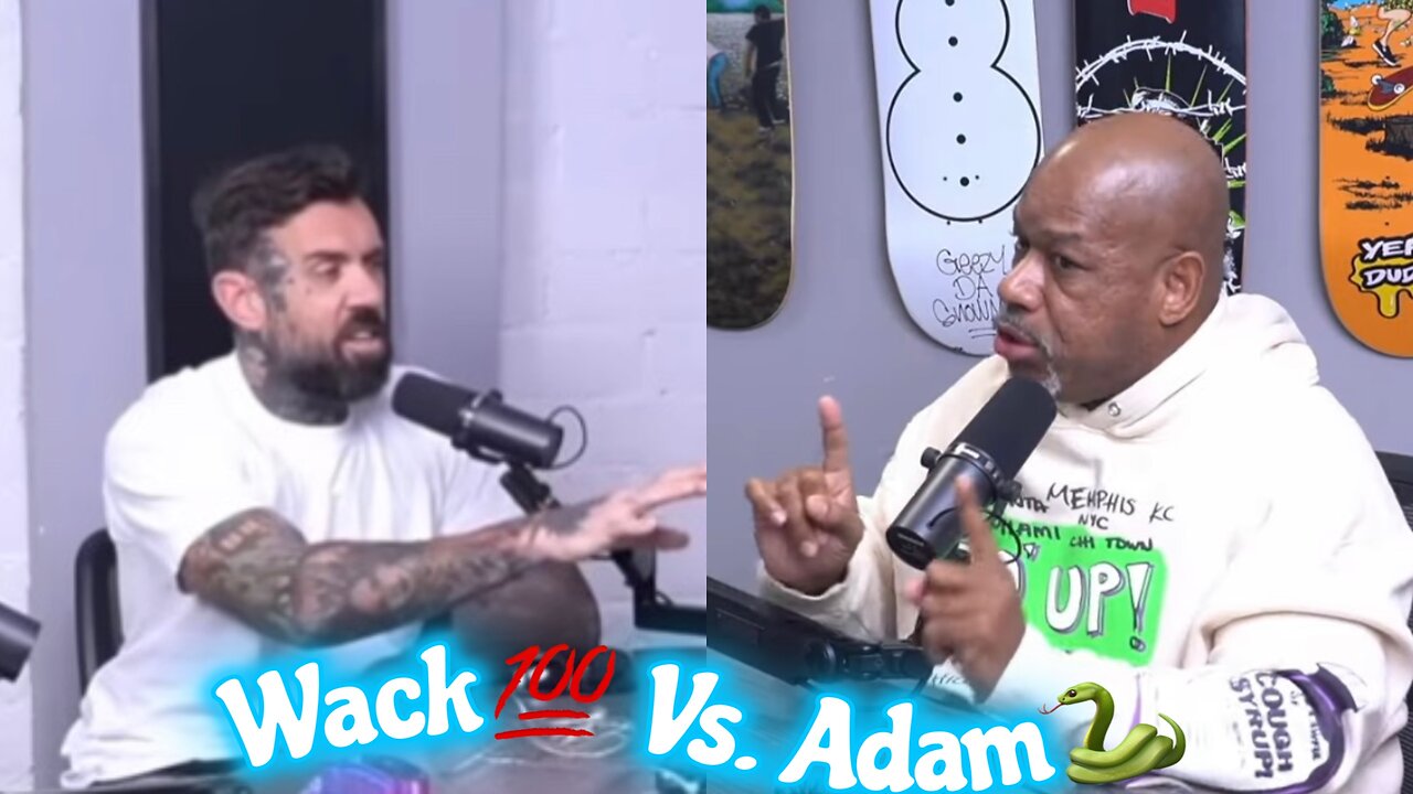 Adam22🐍 ANGRILY Confronts WACK100 about JUMPING J-REED 🥊