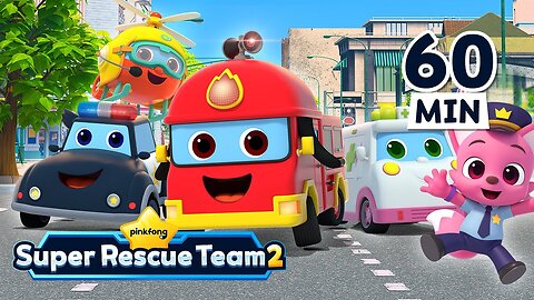 We Are The Super Rescue Team｜S2 Ep. 1~4｜S1 Full Episode 1~12｜Pinkfong Super Rescue Team