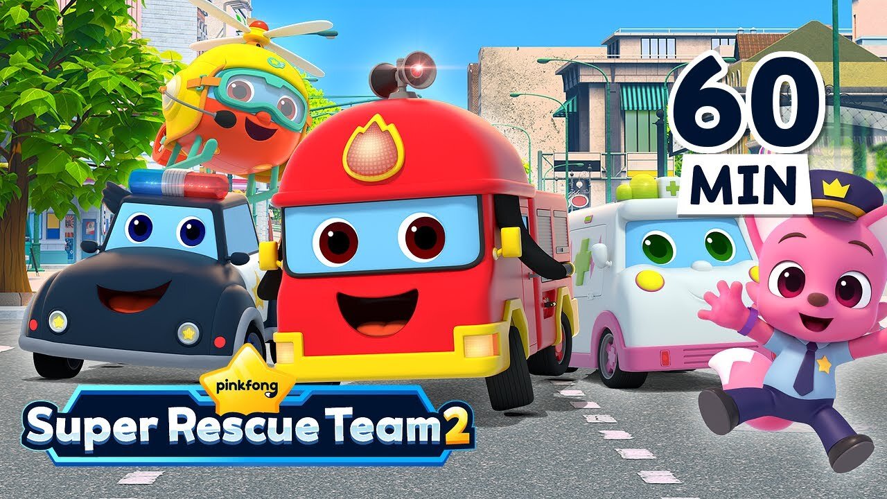 We Are The Super Rescue Team|S2 Ep. 1~4|S1 Full Episode 1~12|Pinkfong Super Rescue Team