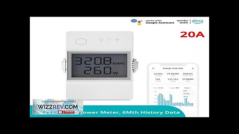 Sonoff POW Elite 20A Smart Wifi Power Meter Switch Intelligent Energy Controller Review