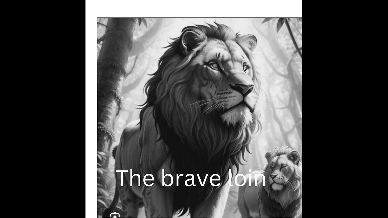 The brave loin/ hindi cartoon video