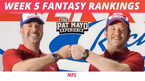 2025 Fantasy Football Week 5 Rankings | Week 5 Waiver Wire Pickups | Start Sit Advice