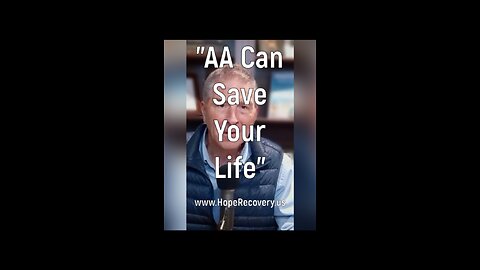 AA Can Save Your Life