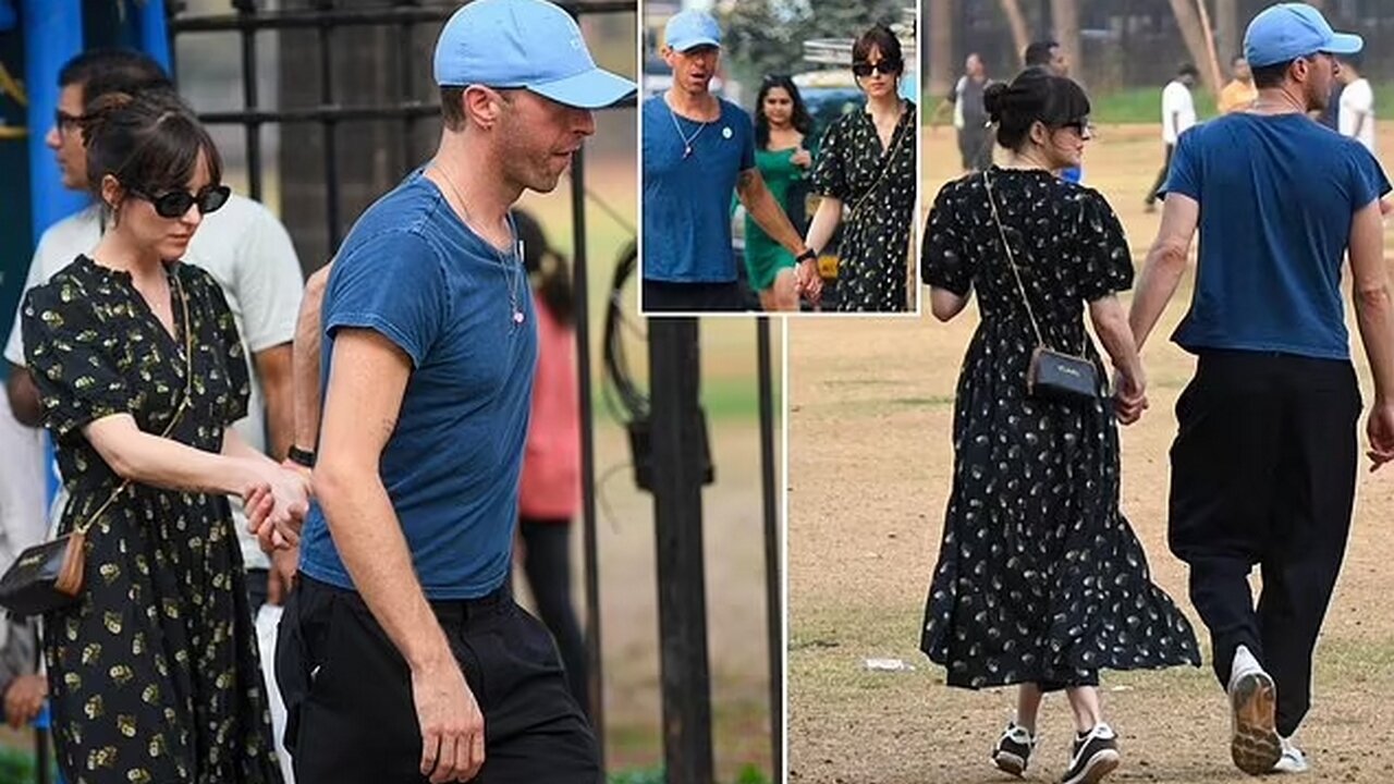 Romantic PDA: Dakota & Chris in India