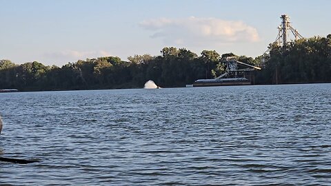 Another jetboat on the Ohio