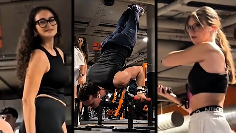 🔥 Scaring People in The Gym With Calisthenics #147