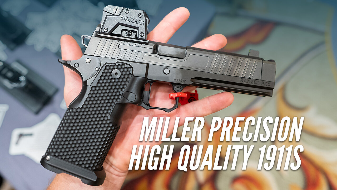 SHOT Show 2025: Miller Precision High Quality 1911s