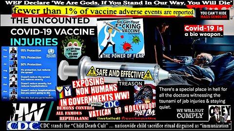 THE UNCOUNTED COVID-19 VACCINE INJURIES (compilation version)