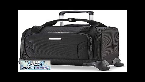 Samsonite Underseat Carry-On Spinner with USB Port Jet Black One Size Review