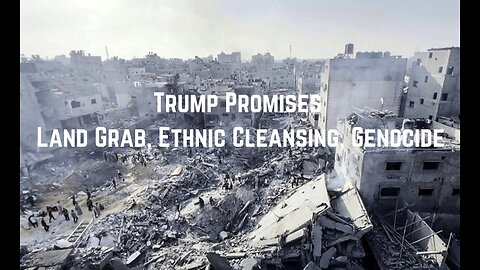 Trump Promises Land Grab, Ethnic Cleansing, Genocide by Stew Peters & Frankie Stockes