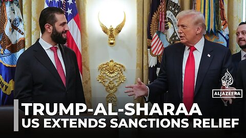 Trump hosts Syria’s al-Sharaa at White House as US extends sanctions relief