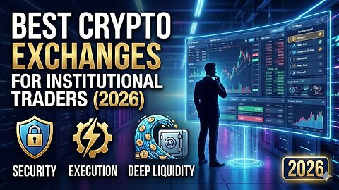 Best Crypto Exchanges for Institutional Traders (2026) — Deep Liquidity, Execution & Security