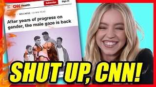 CNN is Angry 'The Male Gaze' Returned! TRADWIVES and SYDNEY SWEENEY are Blamed?! | Clownfish TV