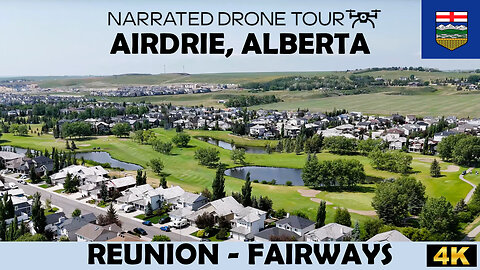🚁 Airdrie, Alberta – Reunion, Williamstown & Fairways 🌤️ 4K Drone