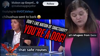 Plaid Cymru Rep Calls Me A Dog For Calling Out Nation of Sanctuary | VOTV #57
