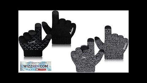 Achiou Winter Gloves for Men Women2 Pairs Touch Screen Texting Warm Gloves Review