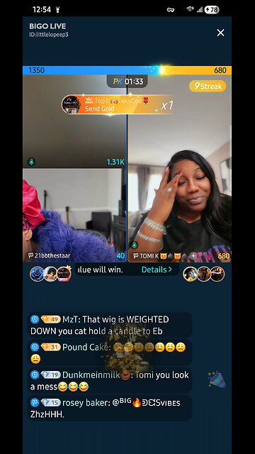 21BB GET THE PARTY STARTED WITH MADAM LO AND TOMI #BIGOLIVE