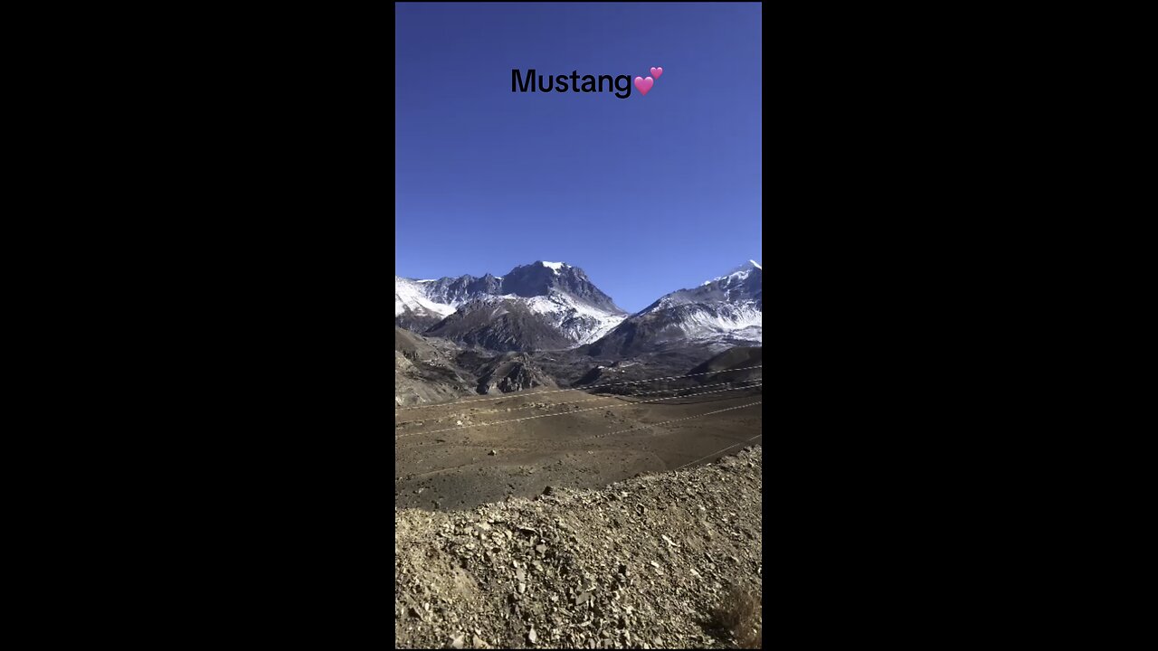 Mustang view nepal