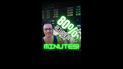 80% Return in Minutes – Here’s How!
