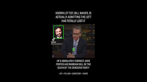 BILL MAHER DECLARES THE LEFT HAS LOST IT