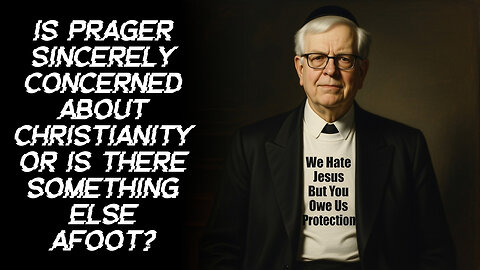 Why is Dennis Prager Concerned About a Post-Christian World?