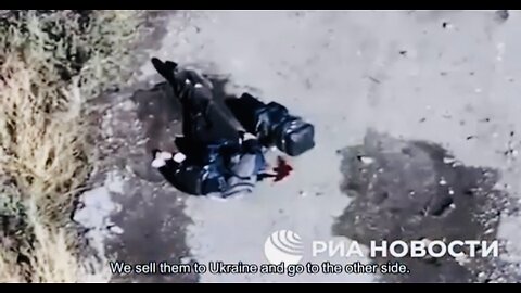 🇷🇺 🏹🎥 A group of civilians was shot at while leaving Krasnoarmeysk