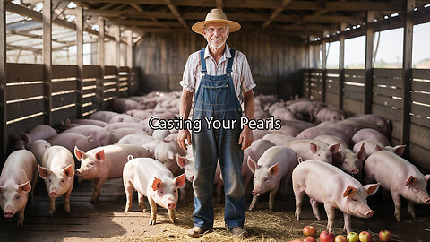 Children's Bible Stories- Casting Your Pearls