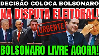 BOMBA! 🚨 BOLSONARO ANUNCIA RETORNO À DISPUTA DE 2026! PLANALTO ENTRA EM DESESPERO!