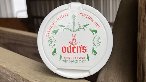 Oden's Wintergreen Extreme (White Dry) Snus Review