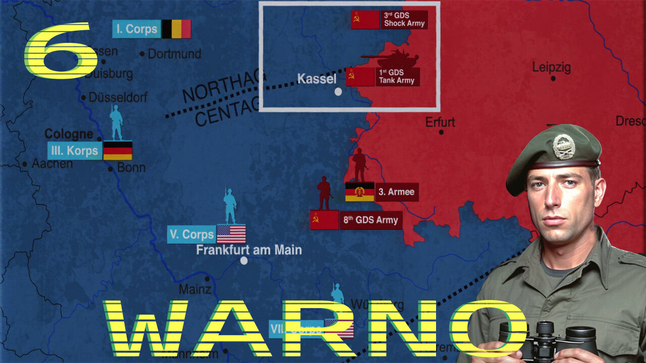 WARNO Airborne Assault NATO Campaign Part 6