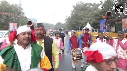 Rekha Gupta Oath _ Celebrations In Full Swing Outside Ramlila Maidan, Mega Oath Ceremony Planned