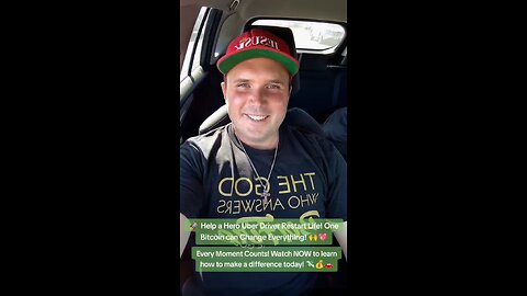 🎥 Today, we’re helping an Uber Driver hero turn their life around! 🚀