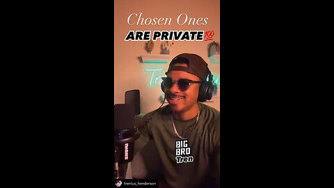 CHOSEN ONES LIVE A PRIVATE LIFE‼️