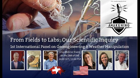 First International Panel on Geo Engineering and Weather manipulation