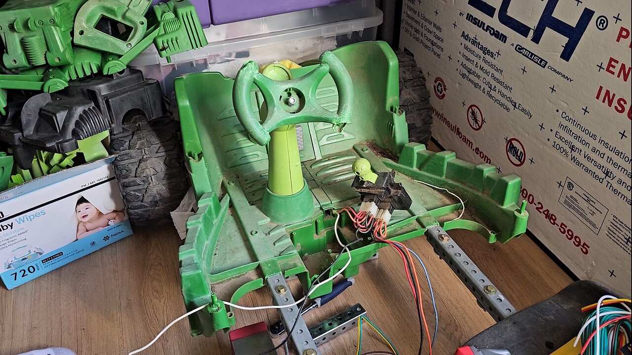 PowerWheels Buggy Modz Part 3