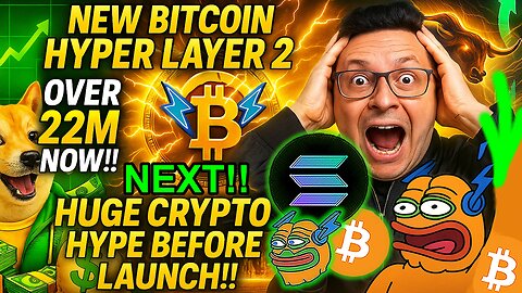 New Bitcoin Hyper Over 22M Raised Now!! Insane Crypto Launch Ahead??