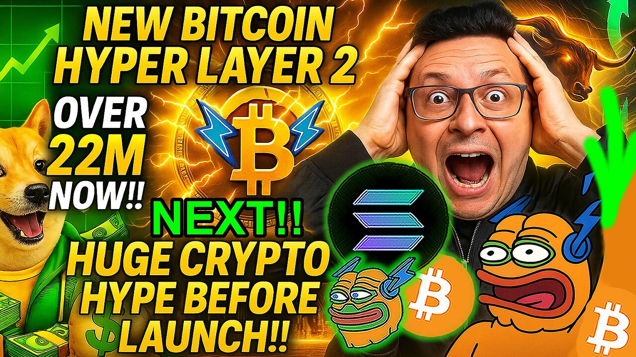 New Bitcoin Hyper Over 22M Raised Now!! Insane Crypto Launch Ahead??